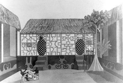 غرفة نوم الملك ، 1817 بواسطة توماس إدوارد بوديتش